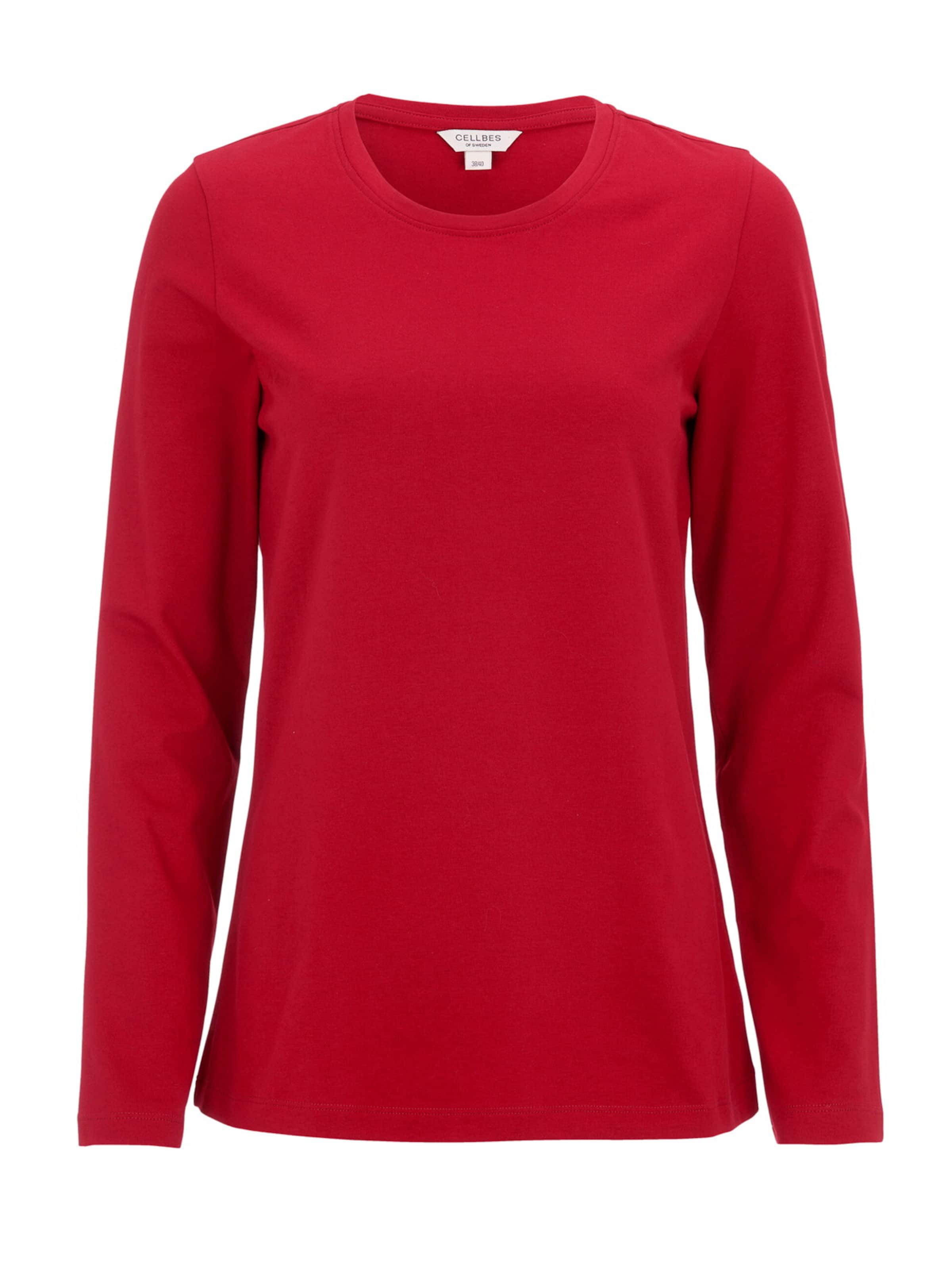 Cellbes of Sweden Top in Rood: voorkant