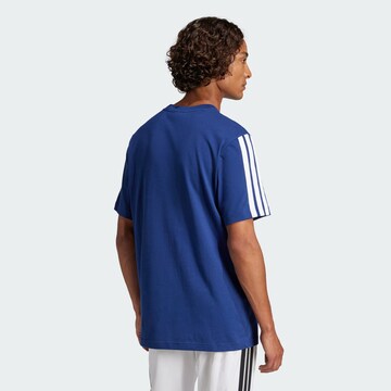 ADIDAS SPORTSWEAR Λειτουργικό μπλουζάκι 'Essentials 3' σε μπλε