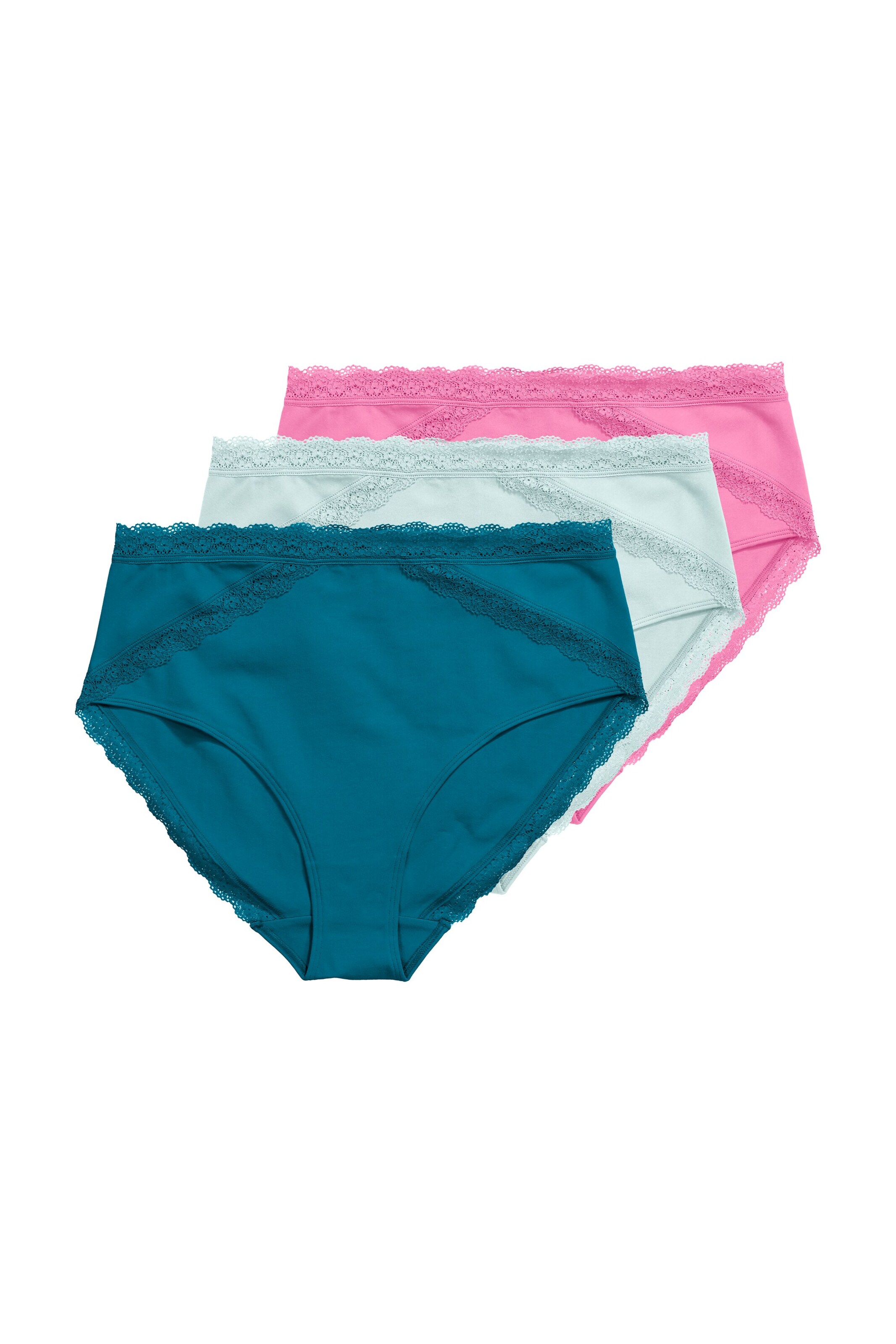 Ulla Popken Slip in Grün: Vorderseite