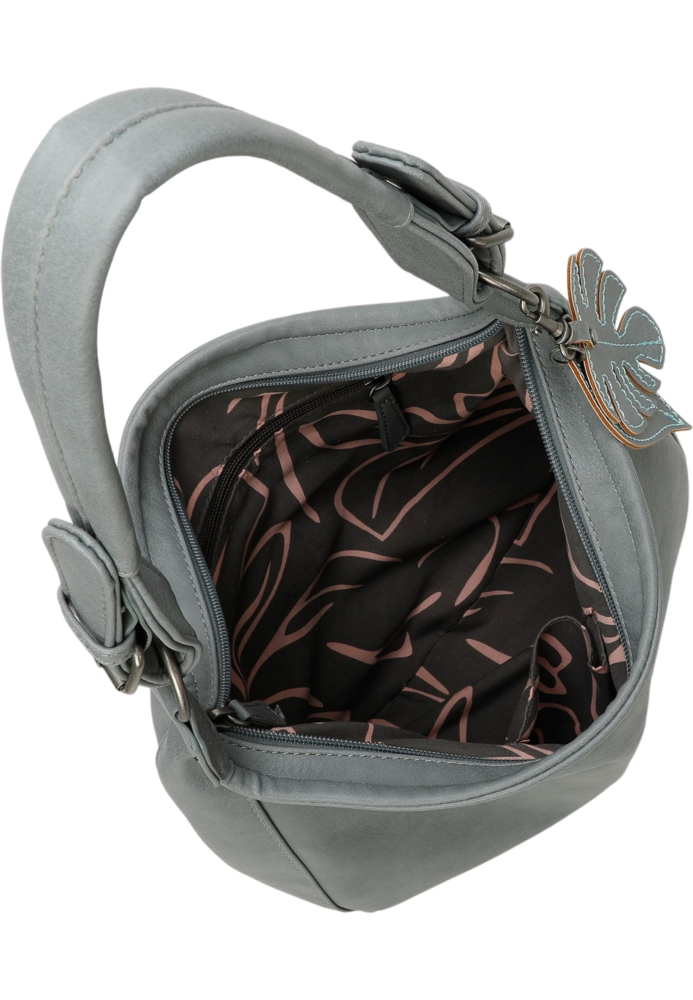 Borsa a spalla 'Eco Hobo' di Fritzi aus Preußen in blu