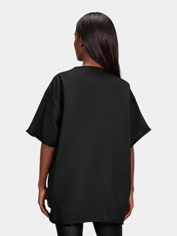 Made By Society Shirt 'Tricou Noir Élément - T27904' in Zwart