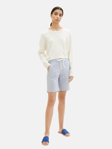 TOM TAILOR Regular Shorts in Blau