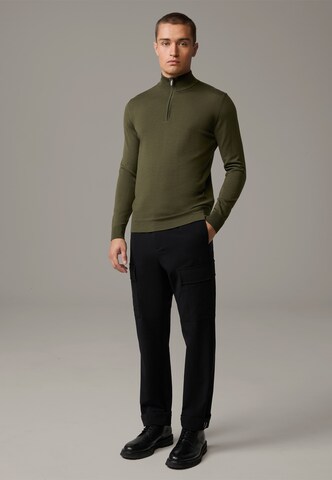 STRELLSON Regular Broek 'Eldon' in Zwart