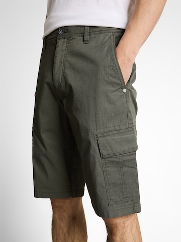 TOM TAILOR - regular Pantalón cargo en verde