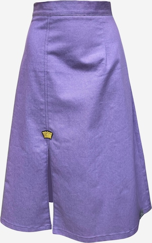 RADADA Rok 'Royal Charm' in Lila: voorkant