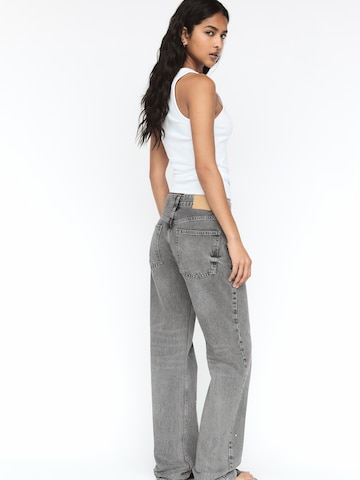 Loosefit Jean Pull&Bear en gris
