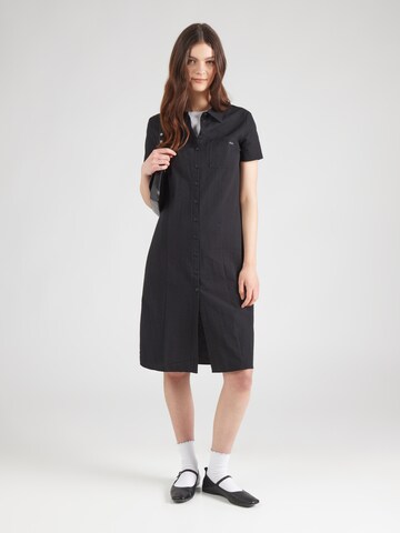 Abito camicia di Calvin Klein Jeans in nero: frontale