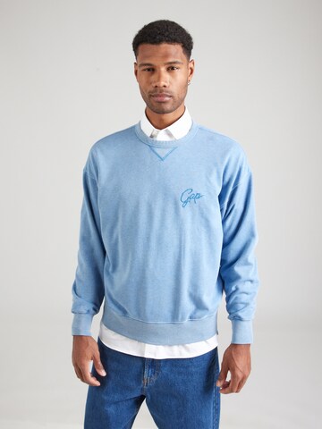 Felpa di GAP in blu: frontale