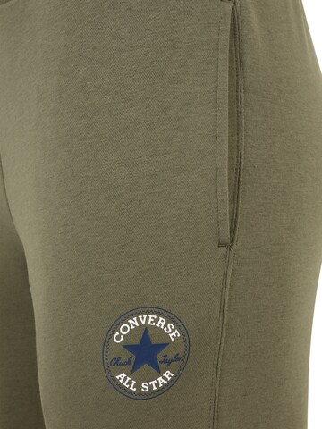 CONVERSE Tapered Broek in Groen