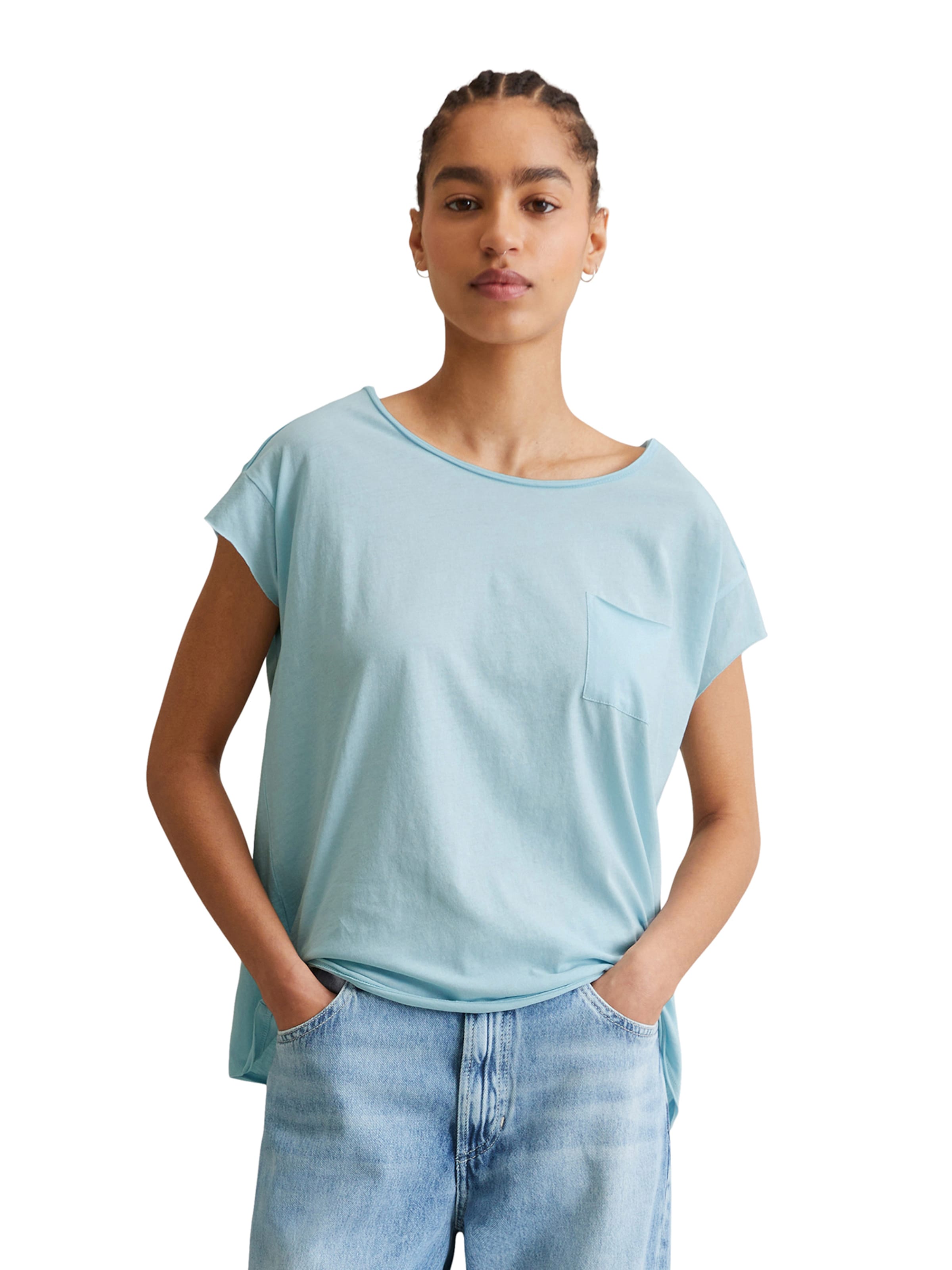 Marc O'Polo DENIM - Camiseta en azul: frente