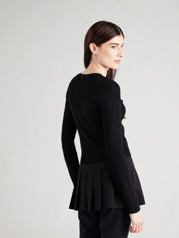 VERO MODA Pletena jopa 'Glory' | črna barva