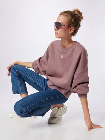 lillā ADIDAS ORIGINALS Sportisks džemperis 'Adicolor Essentials Fleece'