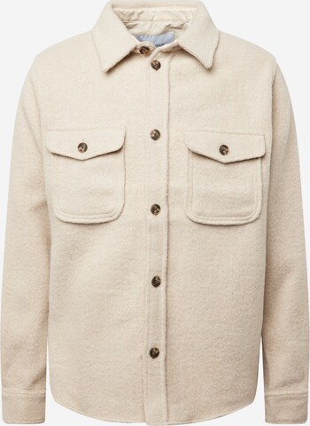 Les Deux Between-Season Jacket 'Lennon' in Beige: front