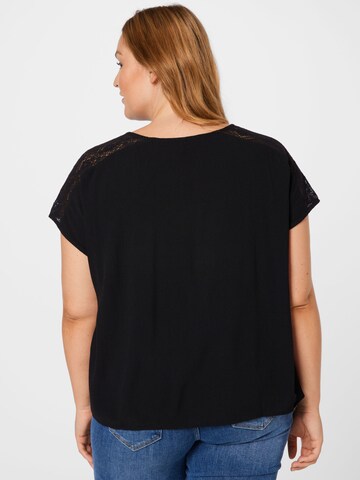 Vero Moda Curve Bluse 'Nancy' i svart