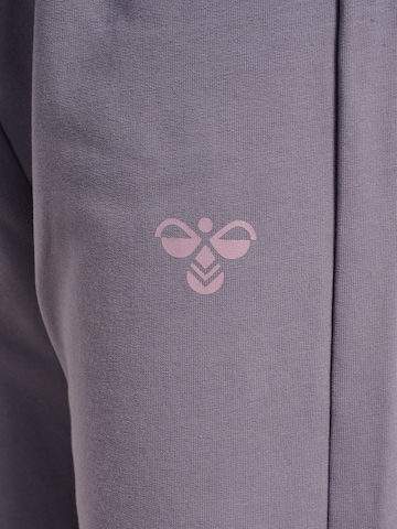 Hummel Tapered Sports trousers 'Tukas' in Purple