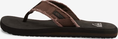 QUIKSILVER Tongs 'Monkey Abyss' en 39 en marron, Vue avec produit