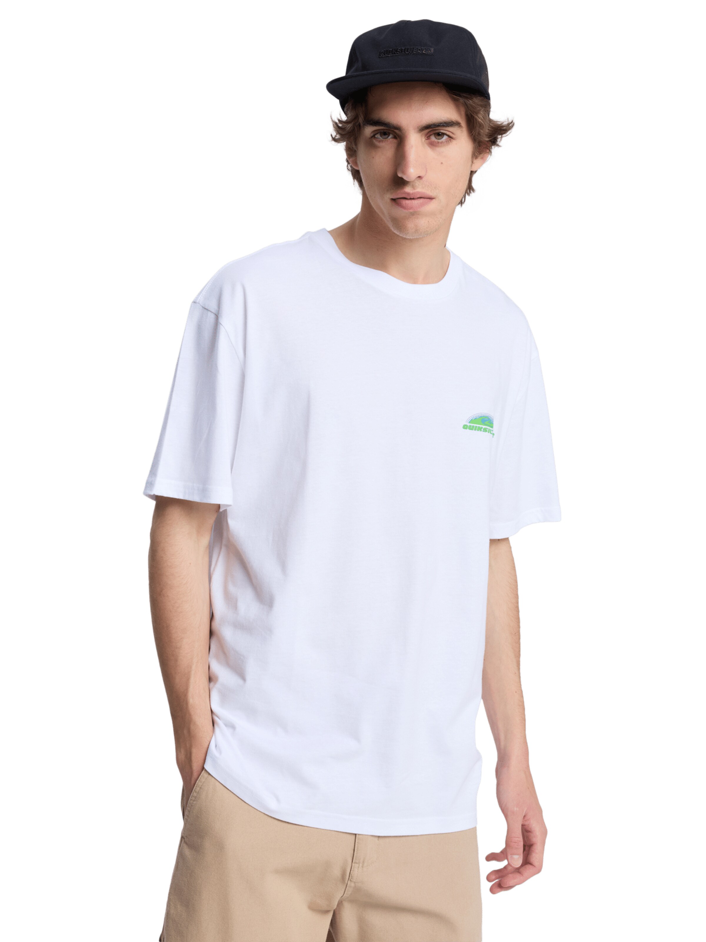 QUIKSILVER T-shirt in Weiß: Vorderseite
