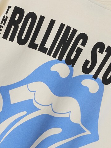 Sweat 'Rolling Stones' NAME IT en blanc