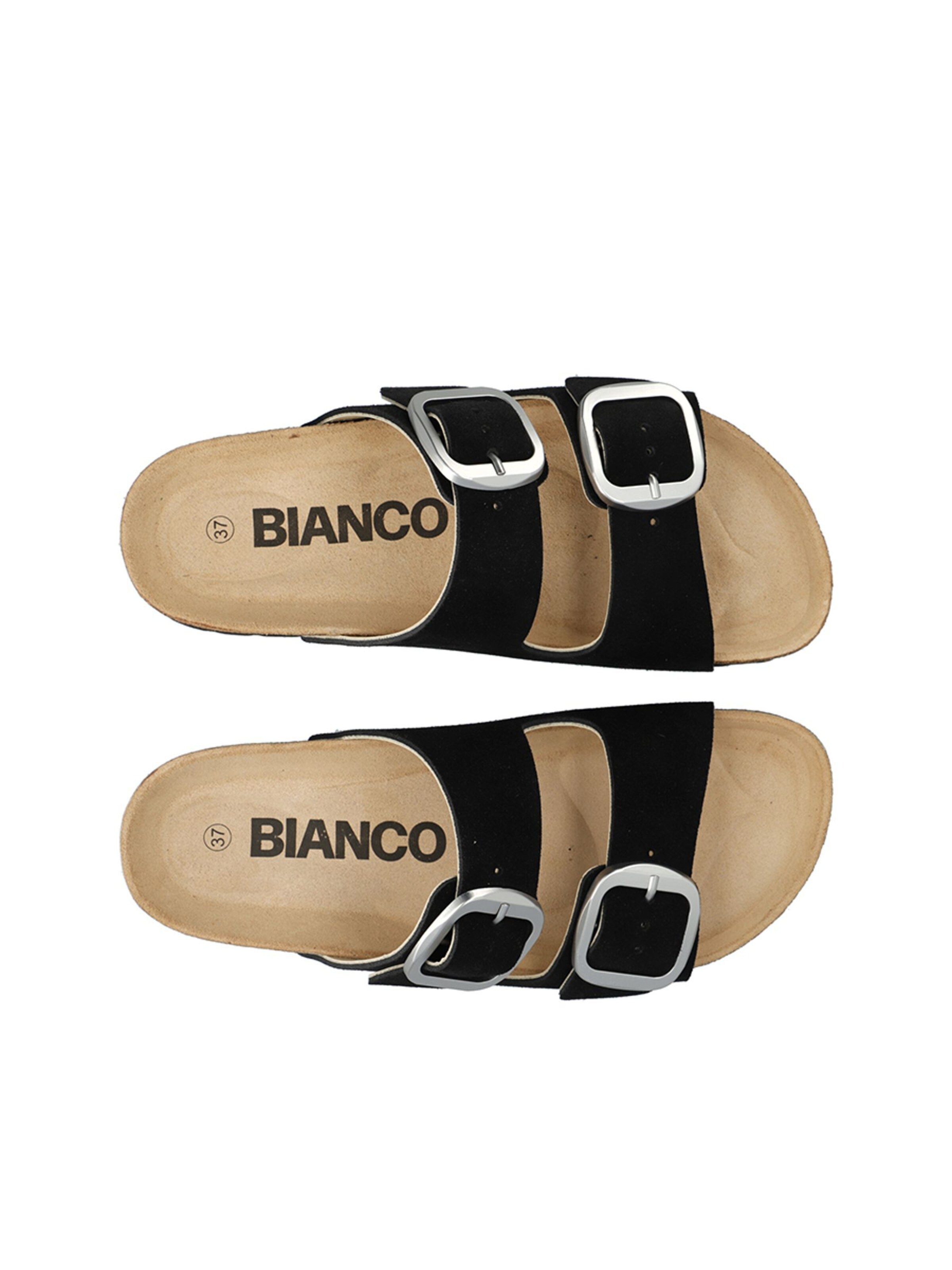 Bianco Mules 'Miami' in Black