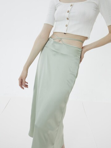 AIKI KEYLOOK Skirt 'Calmdown' in Green