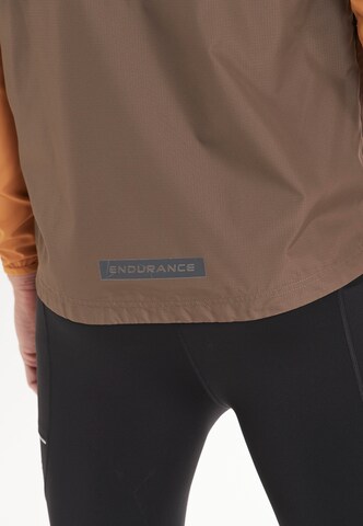 ENDURANCE Athletic Jacket 'Hugoee' in Yellow