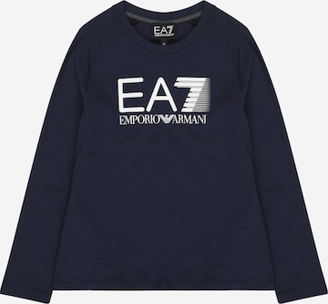 EA7 Emporio Armani Shirt in Blau: predná strana