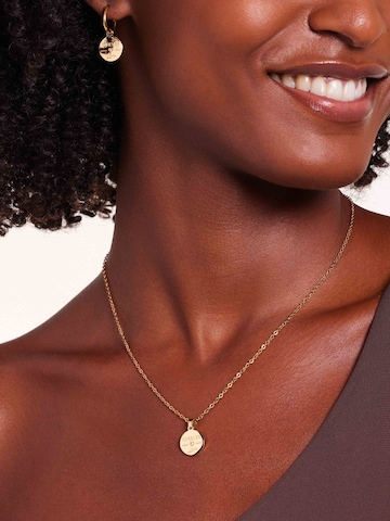 Lucardi Necklace 'Chic' in Gold: front