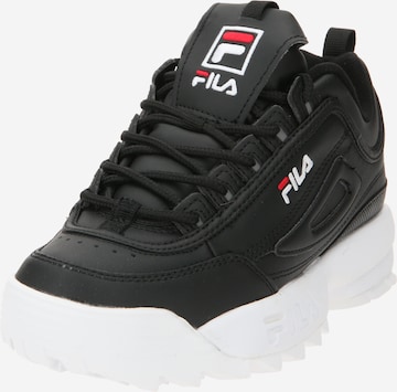 FILA Sneakers 'DISRUPTOR' in Zwart: voorkant