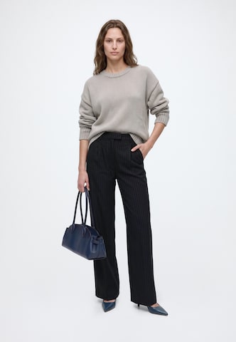 Lollys Laundry - Pierna ancha Pantalón plisado 'Tyler' en azul