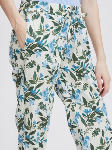Regular Pantalon 'Maddie' Fransa en blanc