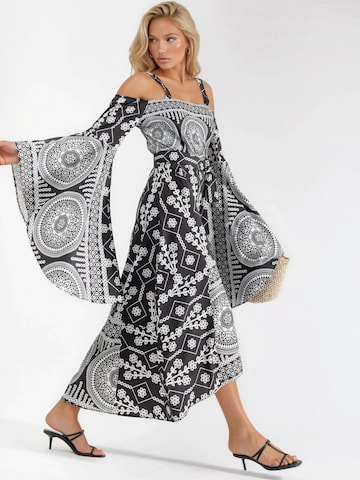 MSN Collection Kleid 'Maxi'‌‌‌‌ in Schwarz