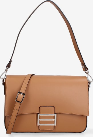 Gave Lux Schultertasche in Braun: Vorderseite