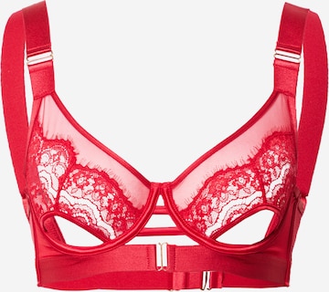 Reggiseno 'Aurelia' di Hunkemöller in rosso: frontale