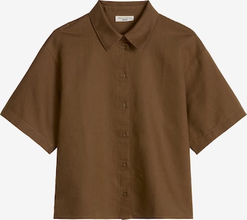 Chemisier Marc O'Polo DENIM en marron : devant
