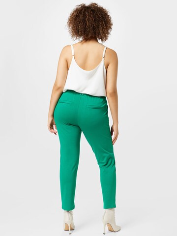 ONLY Carmakoma - regular Pantalón 'Goldtrash' en verde