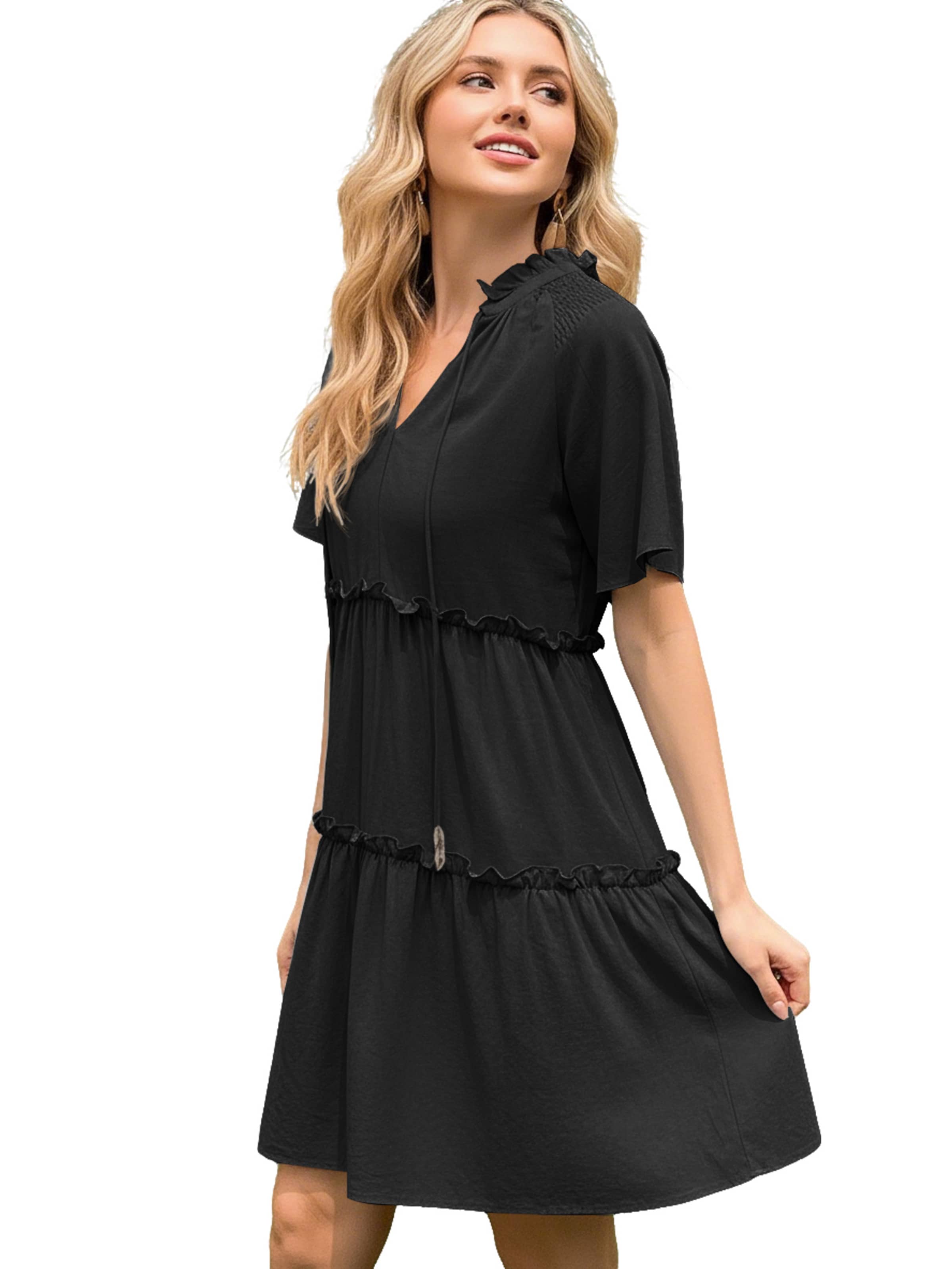 Imily Bela Kleid in Schwarz