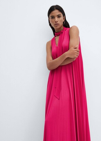 MANGO Evening Dress 'turmalin' in Pink