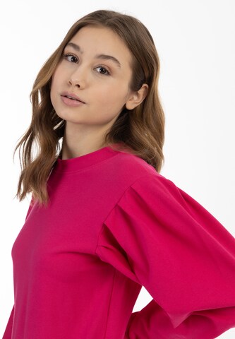 Bluză de molton de la MYMO pe roz