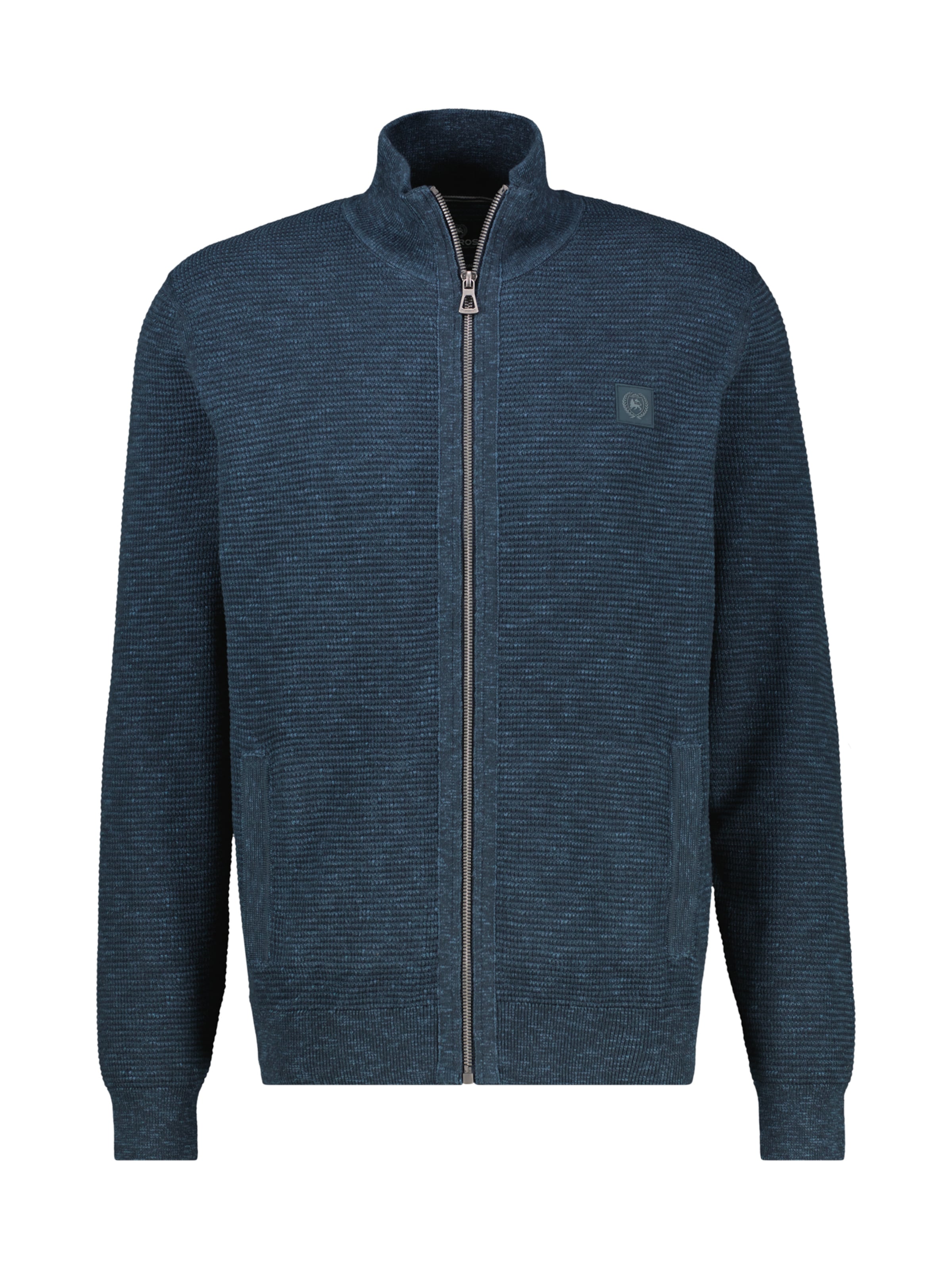 Vestes en maille LERROS en bleu : devant