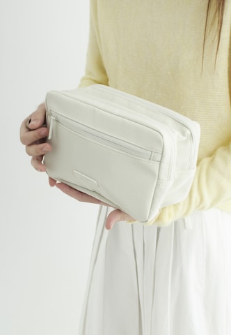 Lefrik Cosmetic bag 'Kei Double Washbag' in White
