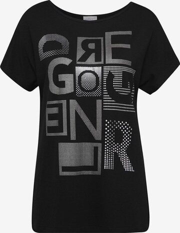 T-shirt Goldner en noir : devant