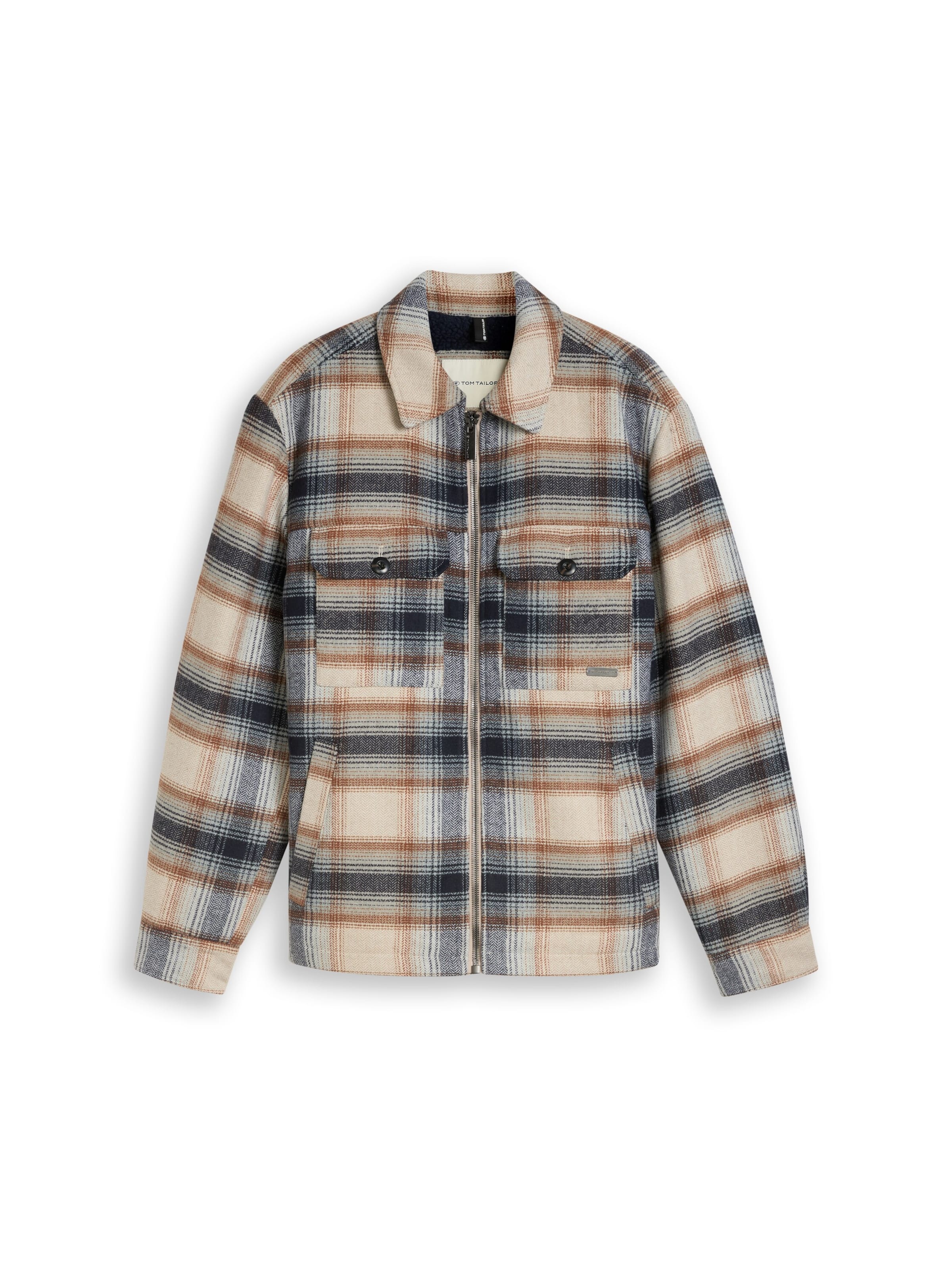 TOM TAILOR - Chaqueta de entretiempo en beige: frente