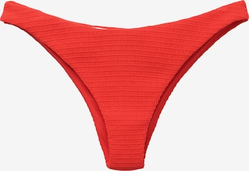 Pull&Bear Bikinihousut värissä punainen: etupuoli