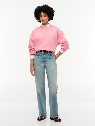 Sweat-shirt TOMMY HILFIGER en rose