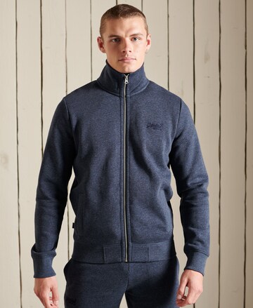 Superdry Zip-Up Hoodie in Blue