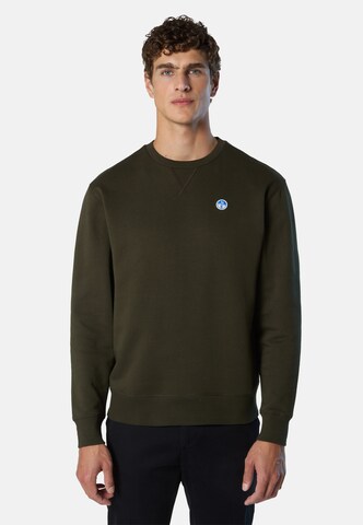 North Sails Sweatshirt i grøn: forside
