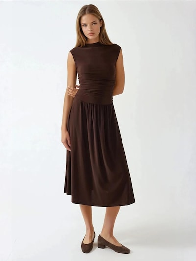 Hiccup Dress 'Midi' in 40 in Chestnut brown, Item view