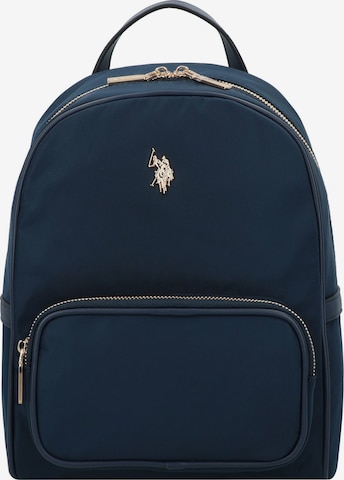 Sac à dos 'Houston' U.S. POLO ASSN. en bleu : devant