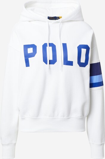 POLO RALPH LAUREN Sweatshirt in marine blue / Light blue / White, Item view