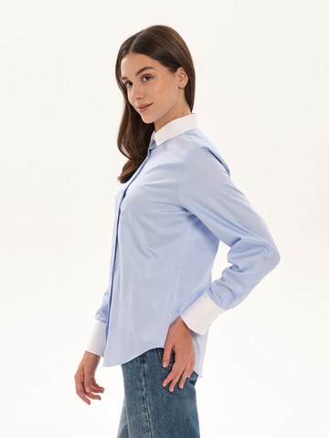 Chemisier 'Yolande' NOWIHT en bleu